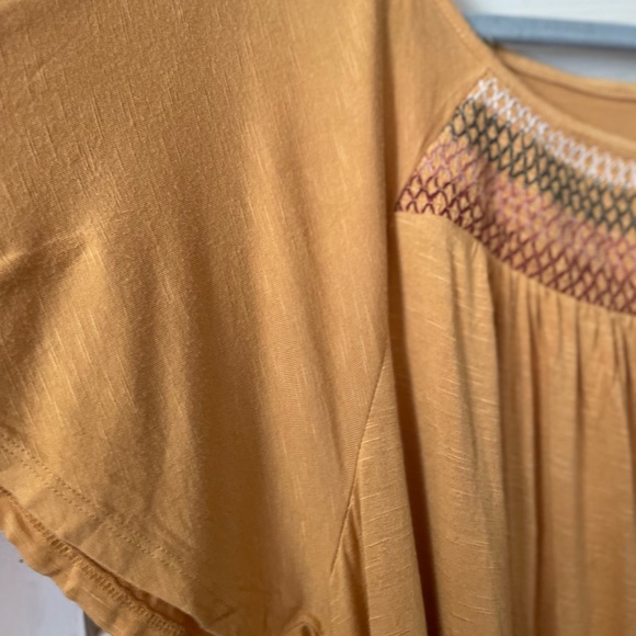 ⚡️5/$15⚡️ Dress Barn | Mustard Yellow Blouse | 2X - Picture 5 of 7